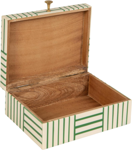 Suministro al por mayor de accesorios de joyería con incrustaciones de hueso de origen indio, incluyendo gafas, relojes y cajas para anillos, caja de almacenamiento decorativa - Product Image 1