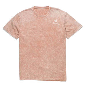 Camiseta Moderna de Moda Urbana con Lavado Ácido para Hombre, Tejida, Ecológica, de Secado Rápido, Suave, a la Moda, para Uso Diario - Product Image 1