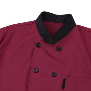 Chaqueta de Chef Unisex Transpirable con Diseño Ligero y Forma Cómoda, Chaqueta de Chef Unisex para Turnos Largos - Product Image 5