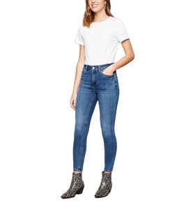 Jeans en denim pour femmes en gros – Vente chaude – Jeans slim extensibles multi-poches de qualité pour femmes – Bas étroits – Personnalisation OEM - Product Image 1