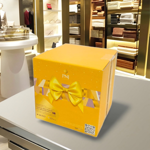 Vente en gros de boîte en carton ondulé pliable rigide en matériaux recyclés écologiques de qualité supérieure Cadeau d'impression personnalisé fabriqué au Vietnam - Product Image 3