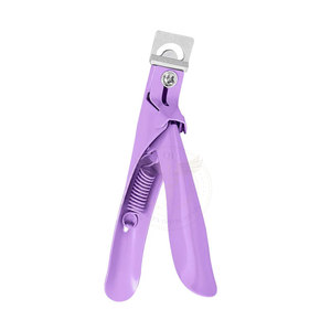 Coupe-ongles professionnels en acier inoxydable et acrylique avec lame incurvée et ouverture large – Coupe-ongles durable - Product Image 1