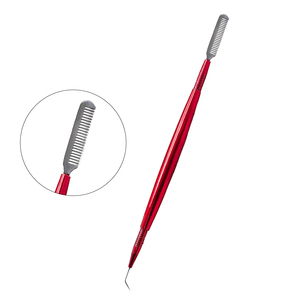 Outils de rehaussement de cils noirs en acier inoxydable de haute qualité, applicateurs personnalisés avec logo, marque privée par Bahasa Pro - Product Image 1