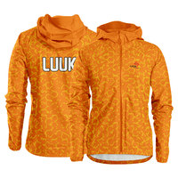 Vestes coupe-vent à capuche personnalisées, impression intégrale par sublimation, imperméables, légères, en nylon, fabricant de vêtements de sport