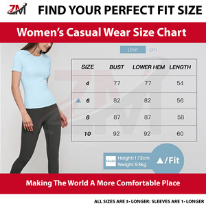 Nouvelle mode, prix de gros pour t-shirts femme à manches courtes, t-shirts confortables et extensibles, unis et teints, pour femmes, avec logo personnalisé - Product Image 6