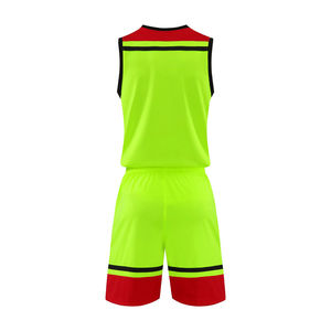 Nouvel Arrivage Ensemble d'uniformes de basketball personnalisés réversibles grande taille, respirant, à séchage rapide, en polyester, imprimé sur mesure - Product Image 4