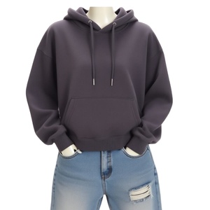 เสื้อฮู้ดแฟชั่นสุดพิเศษสำหรับฤดูหนาว ผ้าฟลีซคอตตอน 100% สำหรับผู้หญิง ขายส่ง OEM คุณภาพส่งออก - Product Image 6