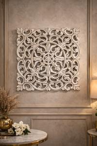 Panel Decorativo de Pared de MDF Tallado a Mano para Oficina y Hogar, Compra al por Mayor con Calidad Estándar al Mejor Precio, Adornos de Pared - Product Image 5