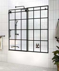 Portes coulissantes en verre sérigraphié pour salles de bain d'hôtel - Motifs imprimés personnalisés, design moderne durable, garantie de 2 ans, respectueux de l'environnement - Product Image 3