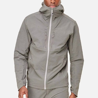 Veste matelassée d'hiver à capuche réversible en nylon et toile imperméable avec logo personnalisé, prix de gros, ensemble 2 pièces pour hommes