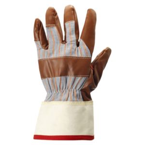 Premium Sheep Grain Leather Safety Gloves Soft Comfortable Smooth for Industrial Work Household Gardening Hand <b>Arm</b> Protection - Product Image 1