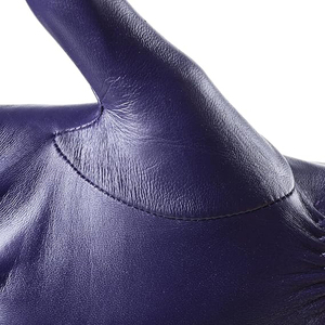 Mens Fashion Leather Driving <b>Gloves</b> With Cashmere Lining And Touchscreen Design For Winter Commuting - Product Image 3