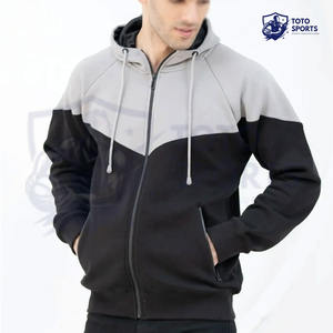 Sweat à capuche zippé pour homme, coupe ajustée, col montant, haute qualité, respirant, avec le meilleur service, nouvelle arrivée, tissu doux, pour usage quotidien - Product Image 2