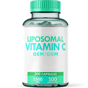 كبسولات فيتامين سي 1000 ملغ من الدرجة الغذائية، مكمل حمض الأسكوربيك المضاد للأكسدة لدعم المناعة وفوائد الجمال - Product Image 1