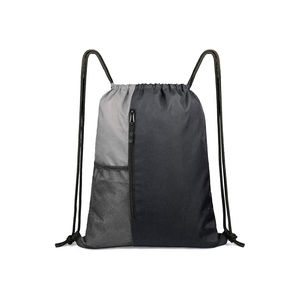 Sac à dos de sport en polyester avec cordon de serrage, sacs à cordon imprimés pour l'emballage, grands sacs à cordon à vendre - Product Image 4