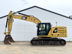 รถขุดตีนตะขาบไฮดรอลิก Caterpillar รุ่น 323 มือสอง ปี 2023 น้ำหนัก 22 ตัน พร้อมลูกปืนและมอเตอร์ สำหรับงานเหมือง ก่อสร้าง และงานดินดิบ ขาย - Product Image 1