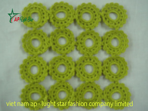 Serviettes de Cocktail Personnalisées en Coton/Lin de Haute Qualité Vietnam VNAP, Design Brodé, Décoration de Mariage, MOQ 50 Pièces - Product Image 4