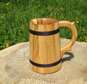 Chope en bois de luxe, best-seller, chope à bière en bois de luxe, qualité supérieure, prix de gros, chope à bière et à vin en bois - Product Image 2