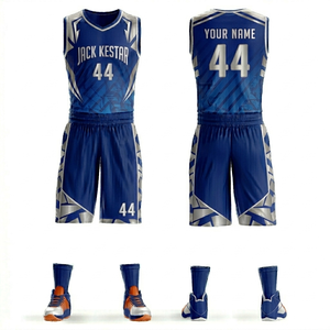 Pakistan Made Custom college Basketball Uniform for kids teams Low High Quality Training Polyester <b>Light</b> Weight Jersey Custom - Product Image 2