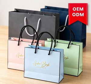 Sacs élégants pour bijoux avec impression dorée, sacs d'emballage pour bijoux de vente au détail avec impression personnalisée - Product Image 1