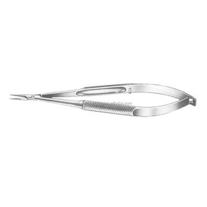Porte-aiguilles chirurgicaux manuels réutilisables en acier inoxydable de haute qualité (droit) 12 cm A-1 VERITAS Sialkot - Product Image 3