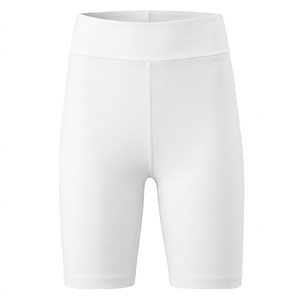 Women's Basic Stretch Shorts Mid <b>Thigh</b> Length Comfortable Soft Material Casual Daily Wear Clothing For Women - Product Image 4