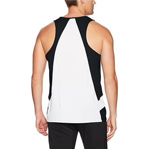 Fashionable <b>Men</b> Cotton Bamboo Fiber Casual Plus Size High Quality Bodybuilding <b>Singlet</b> Breathable Slim Fitness Tank Top Quick - Product Image 4