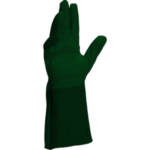 Gants de soudage TIG en cuir de vachette pleine fleur doublés de coton, résistants à la chaleur, pour la sécurité industrielle et la protection des mains en cas d'incendie - Product Image 2