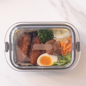 Gr1 Tritan Food <b>Container</b> 800mL Heatable Microwave Safe Leak Proof Eco-Friendly - Product Image 3