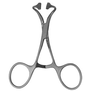 Pinzas para Toallas Quirúrgicas, Instrumento Médico, Pinzas para Toallas de Acero Inoxidable de 5 Pulgadas, No Perforantes, con Dientes Redondeados, Lorna - Product Image 6