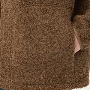 Premium Quality Drop Shoulder <b>Wool</b> <b>Jacket</b> <b>Men</b> Soft Fabric Warm Casual Outerwear Relaxed Fit Custom Wholesale Manufacturer - Product Image 6