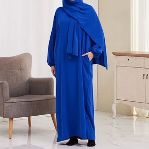 Islamic Clothing One Piece Prayer <b>Dress</b> Dubai Turkish Modest Outfits Muslim Woman Hooded Abaya Ramadan <b>Eid</b> - Product Image 6
