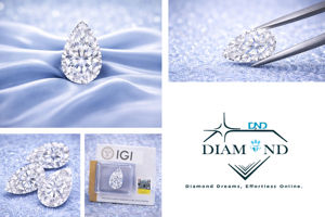 Diamantes Cultivados en Laboratorio, Corte Pera, Color D, Rellenos, Piedras Sueltas para Anillos de Compromiso y Producción de Joyería al Mejor Precio - Product Image 2