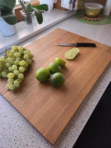Elegante Tabla de Cortar Rectangular de Acacia Natural Hecha a Mano, Tabla de Cocina Resistente, Apta para Lavavajillas, para Preparación de Alimentos - Product Image 2