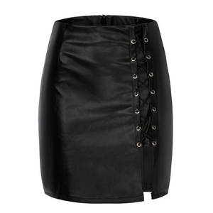 Falda de cuero para damas, nueva colección en oferta, falda de cuero para mujer, talla personalizada. - Product Image 1