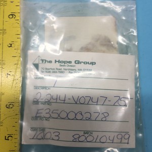 2 VARIAN E35000278 O-RING,2-244, 2-244-V0747-75,7050 - Equipo y Piezas de Semiconductores de Confianza de Marca Global - Product Image 1