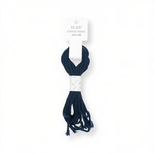 Cordoncino Intrecciato Blu Navy 5mmx4M - Product Image 2