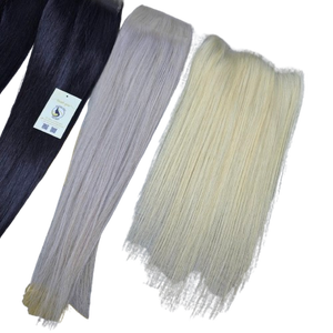Vente en gros de petites attaches de cheveux, livraison rapide, closure HD 5x5, cheveux vietnamiens bruts blonds naturels raides et ondulés, closures en dentelle HD - Product Image 1