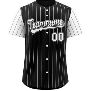 Maillot de baseball athlétique pour équipe, style classique, étiquettes personnalisées, résistant aux plis, transfert direct sur film - Product Image 2
