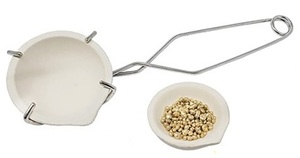 Moule à creuset irrégulier en acier inoxydable avec poignée pour la fusion de bijoux, diamètre 1,75 pouce, modèle SUNTOOLS/STIPL 198A - Product Image 3