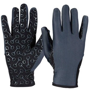 High Quality Professional Equestrian Unisex Horse Riding Gloves Comfortable Breathable Custom Anti-Split <b>Synthetic</b> <b>Leather</b> - Product Image 5