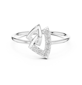 Round Cut Diamond <b>Ring</b> 18K Yellow Gold Stackable Band IGI Certied Micro Insert Jewelry for Gift Wedding New Growm Diamond - Product Image 5