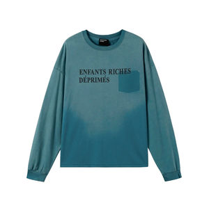 เสื้อฮู้ดดี้ผู้ชาย คอกลม ทรงหลวม ไหล่ตก ทรงบ็อกซี่ สไตล์ครอป สตรีทแวร์ ผ้าฝ้ายหวี 100% เสื้อฮู้ดดี้รุ่น Essential - Product Image 3