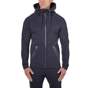 Ensemble survêtement deux pièces pour homme en coton 100% imprimé écologique personnalisé, sweat-shirt à capuche et pantalon de jogging, respirant, grande taille, sportif, vente en gros - Product Image 1
