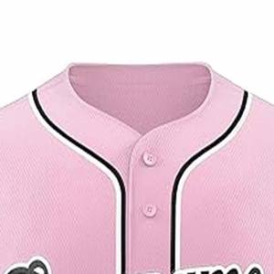 Jersey de Béisbol de Alta Calidad con Nuevo Diseño, Talla Grande, Doble Costura, Poliéster, Subido por Dress Sports - Product Image 2