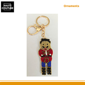 Exportador Indio que Vende Ampliamente Adornos Colgantes Festivos para Decoración del Hogar de 6.5 cm - Llavero Cascanueces a un Precio de Mercado Impresionante - Product Image 5