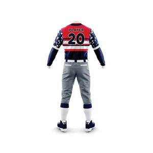 Uniforme de Entrenamiento de Béisbol Profesional, Transpirable, de Alta Calidad, Secado Rápido, Color Duradero, Jersey y Pantalones para Equipo - Product Image 3