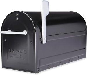 High Quality Classic US Mailbox Popular Cast Aluminium Steel <b>Wall</b> Style OEM Farmhouse Design Wholesales <b>Post</b>-Mounted Office <b>Box</b> - Product Image 2