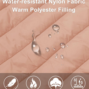Gilet matelassé personnalisé pour femme, offrant une isolation thermique, une construction légère et un style moderne pour les aventures hivernales en plein air. - Product Image 6