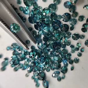 Diamants naturels en vrac ronds taille brillante 1.20-2.30mm taille carat SI clarté couleur traitée approvisionnement en vrac - Product Image 2